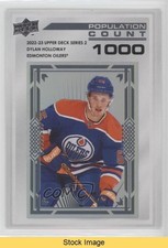 2022-23 Upper Deck Series 2 Population Count 1000 /1000 Dylan Holloway READ q2c