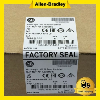 New AB 1761-L32BBB New in Box New Factory Sealed Free Shipping PLC US