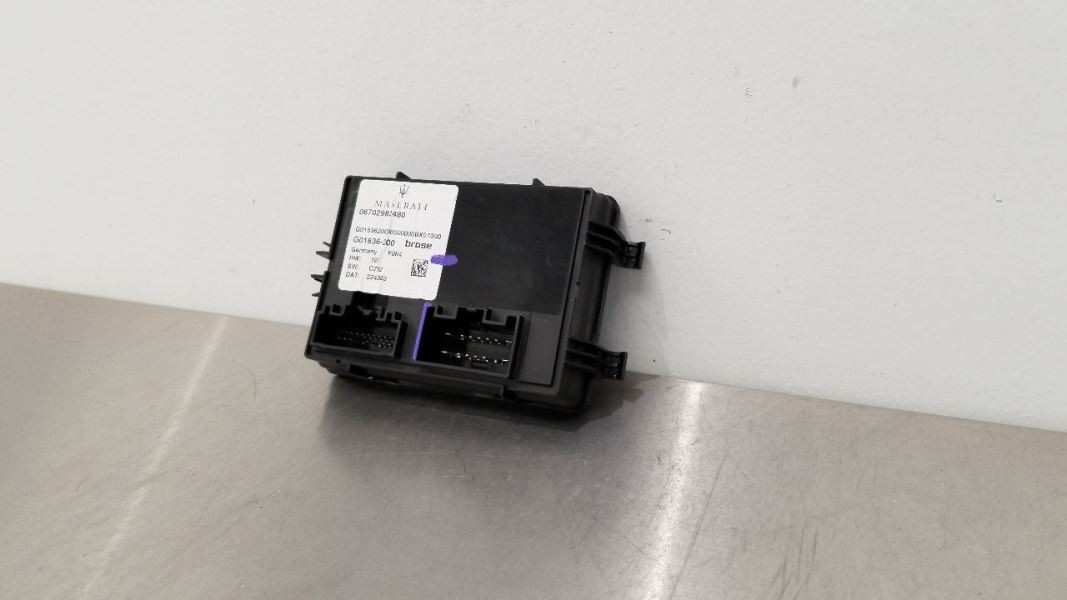 2023 MASERATI GRECALE TROFEO POWER LIFTGATE CONTROL MODULE 670298248