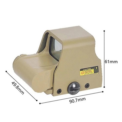 Tactical Holographic Red Green Dot Sight Reflex Scope Optic 20mm Rail 553 Series - Picture 3 of 11