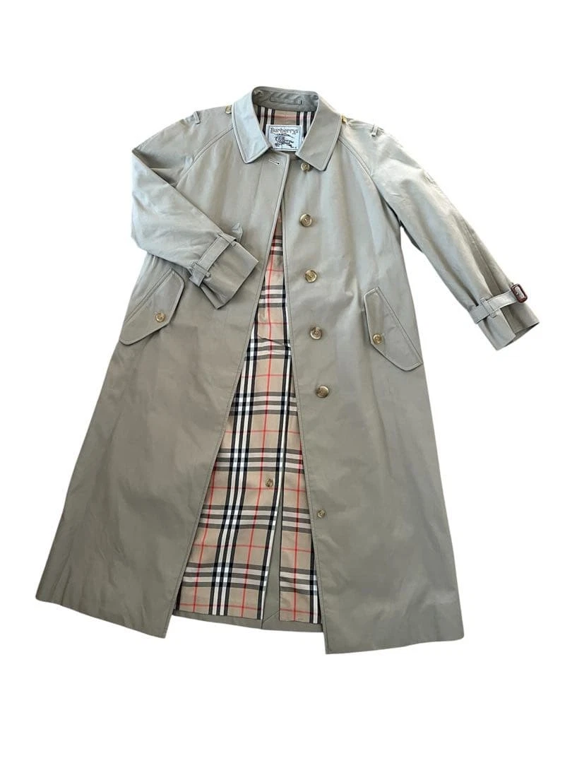 Vintage Burberry Trench Coat In Women's Coats & Jackets for sale
