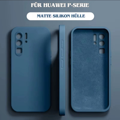 Silikon Hülle für Huawei P60 P50 P40 P30 P20 Pro Lite Plus Soft Schutz Case