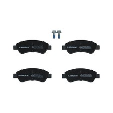 Satz Bremsbeläge Bremsklötze vorne für Citroen AMI 9A Berlingo B9 | 24039352