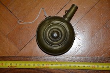 Fiaschetta porta polvere da sparo antica militare risorgimento - K9-1