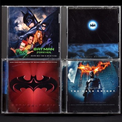 4 CD Lot Batman & Robin For ever The Dark Knight Soundtrack Score U2 Hold Me