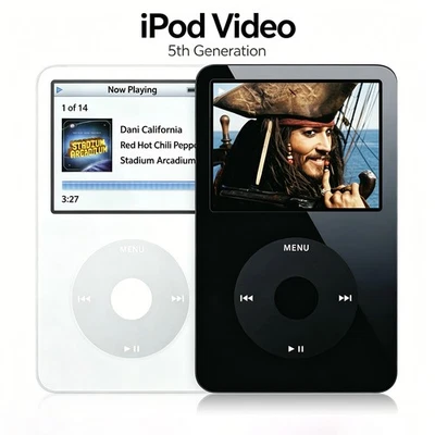 Mint Apple iPod Video 5th Generation 30GB 64GB 128GB Enhanced - 99% New - Image 1 of 4