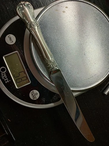 Old Master Towle Sterling Silver Dinner Knife 8 7/8" Flatware No Monogram