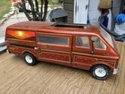 Vintage Tonka XR101 Mighty Skyline Custom Conversion Van Pressed Steel 1970s 19"