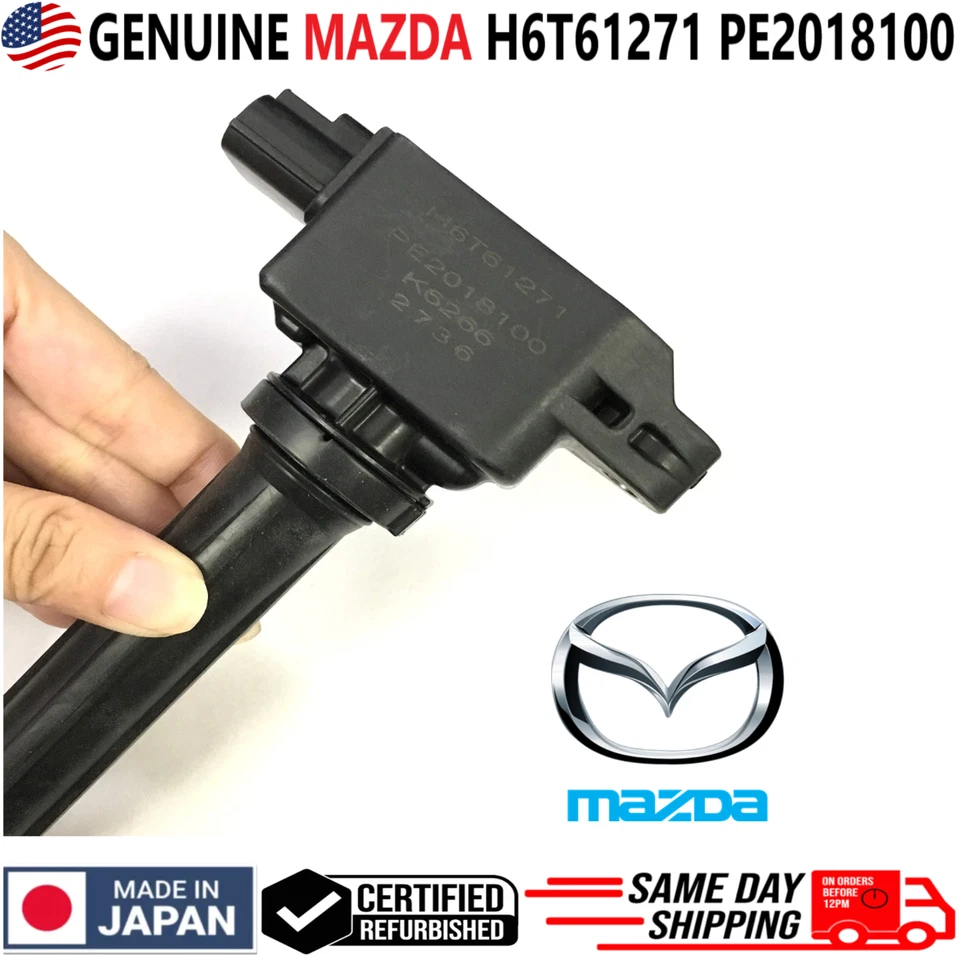 Bobinas de encendido originales MAZDA x4 para Mazda CX-3 CX-5 2013-2016 3 6 I4, H6T61271 Foto 3 de 4
