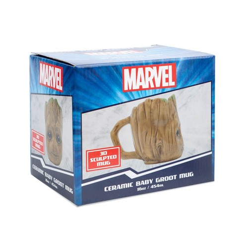 Guardians of the Galaxy Baby Groot 3D Becher Teetasse Keramikbecher 454 ml - Bild 4 von 4