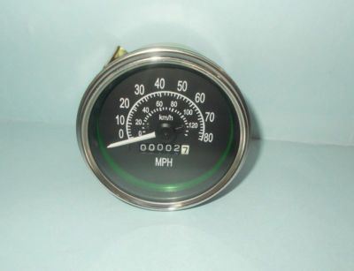 Willys M Series Jeeps, MB, GPW, CJ2A, CJ3A , CJ3B Speedometer - km/h / MPH