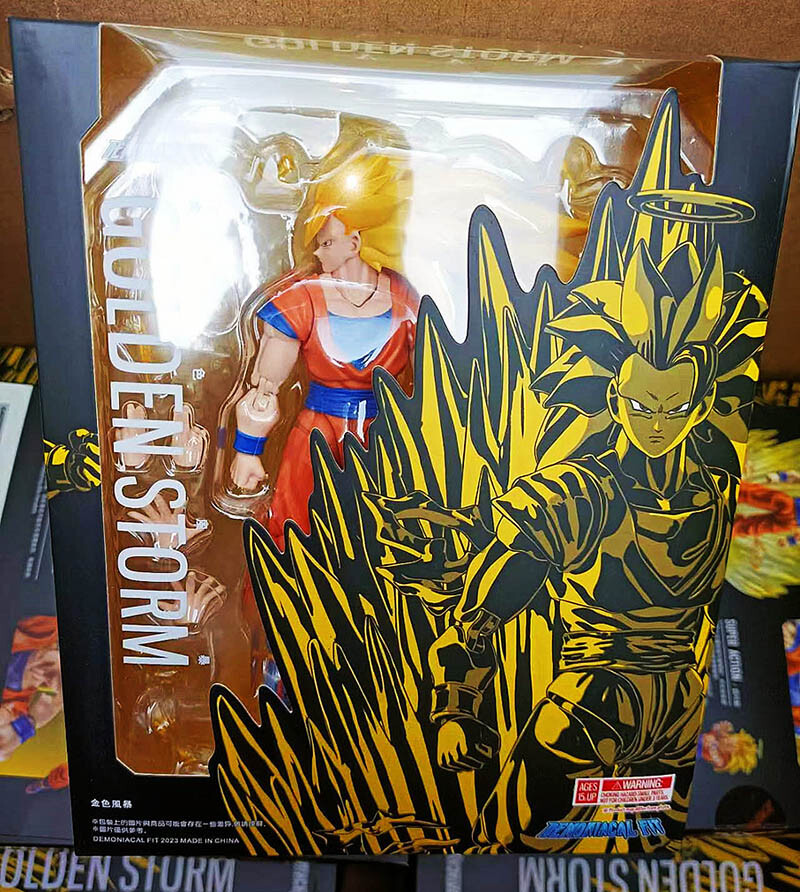 Demoniacal Fit Golden Storm Son Goku Super Three Beta 6