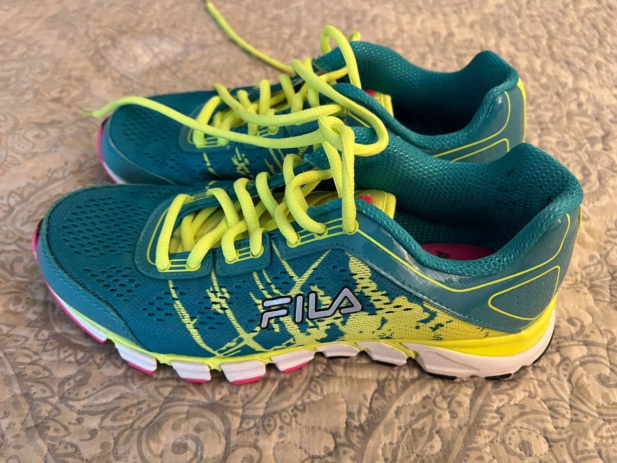 Fila green and best sale yellow