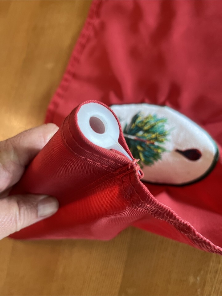 Merion Golf Club Pin Flag Actual Flown Flag Red 1896 Rare! eBay