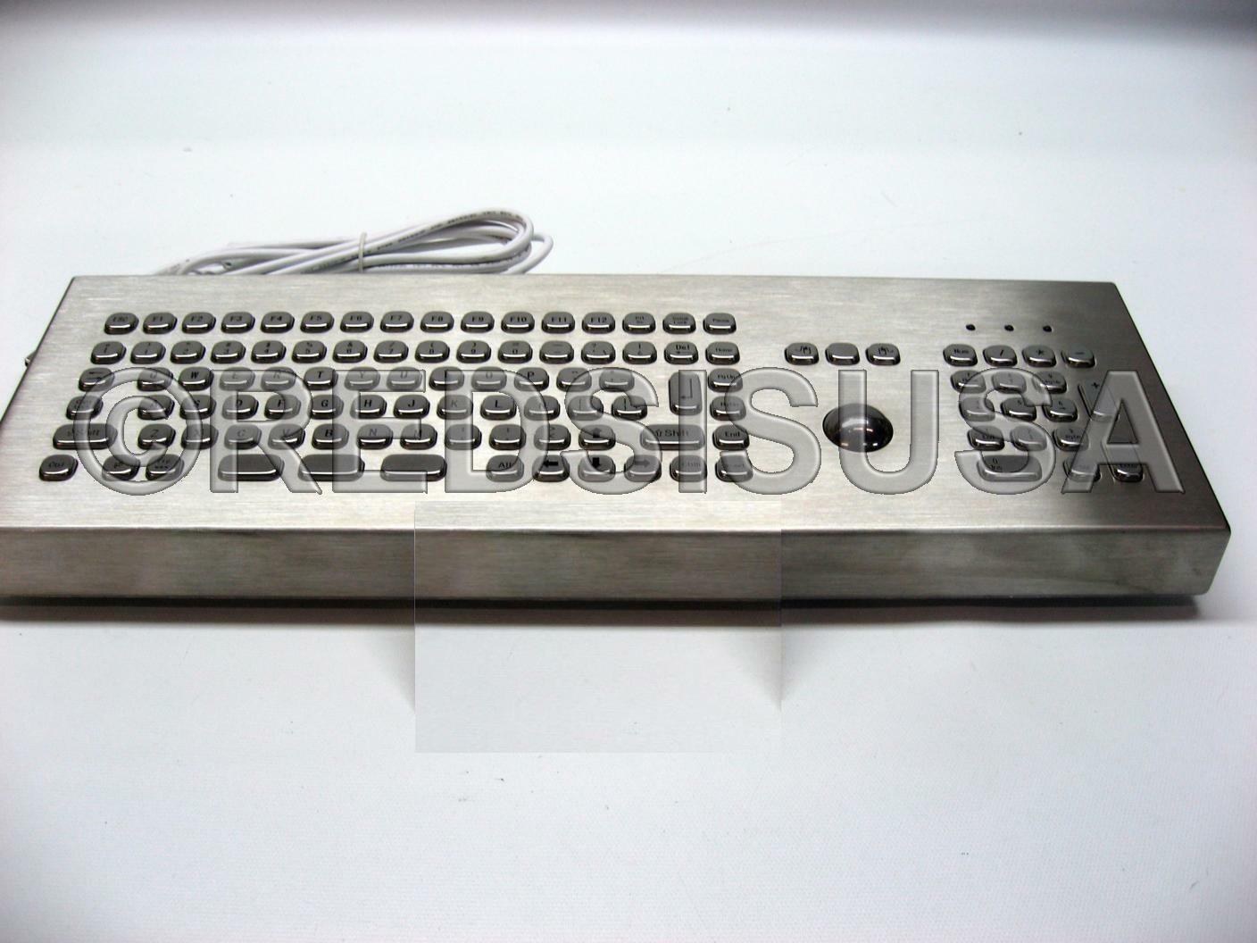 Redsis 2022A/W新作送料無料 ずっと気になってた Stainless Steel Keyboard With RD-PC-MINI3-DESK-USB-SP Usb Interface
