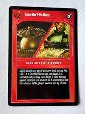 Star Wars CCG Reflections II 2 Omni Box & It's Worse SWCCG FS Elig Dollar Rare