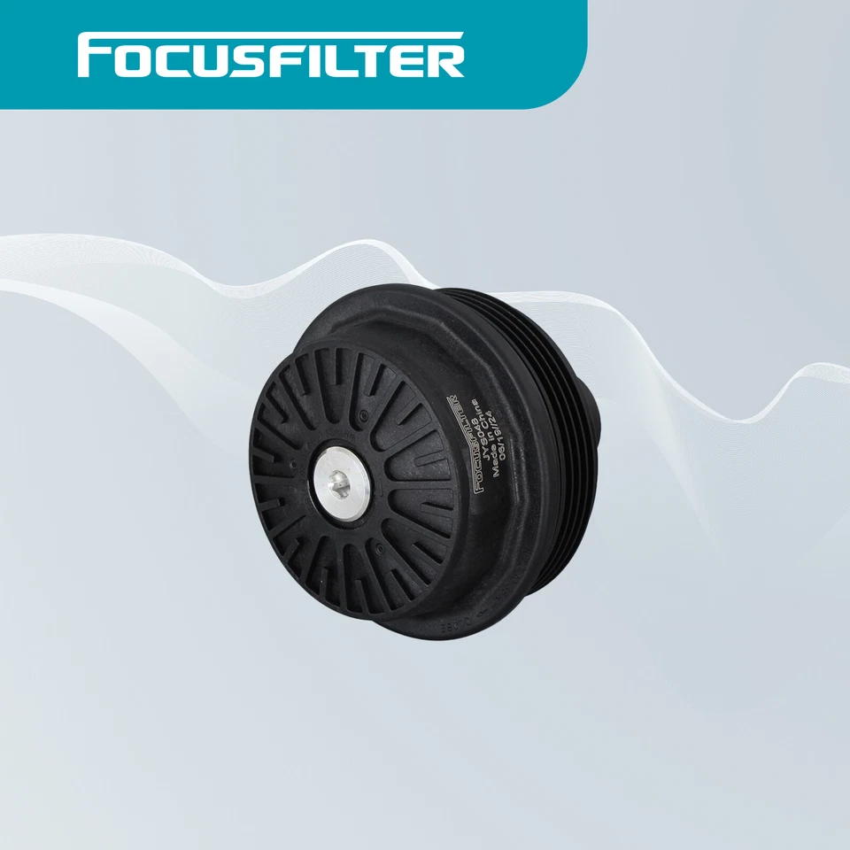 Cubierta de tapa de filtro de aceite para Mazda 3 5 6 CX7 LF0114320A9U nueva negra Foto 3 de 4