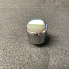  12 Pack 1" Round Bar Knob Polished Chrome
