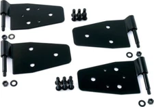 1987-2006 Wrangler YJ TJ LJ Door Hinges with Hardware Kit in Black 7641