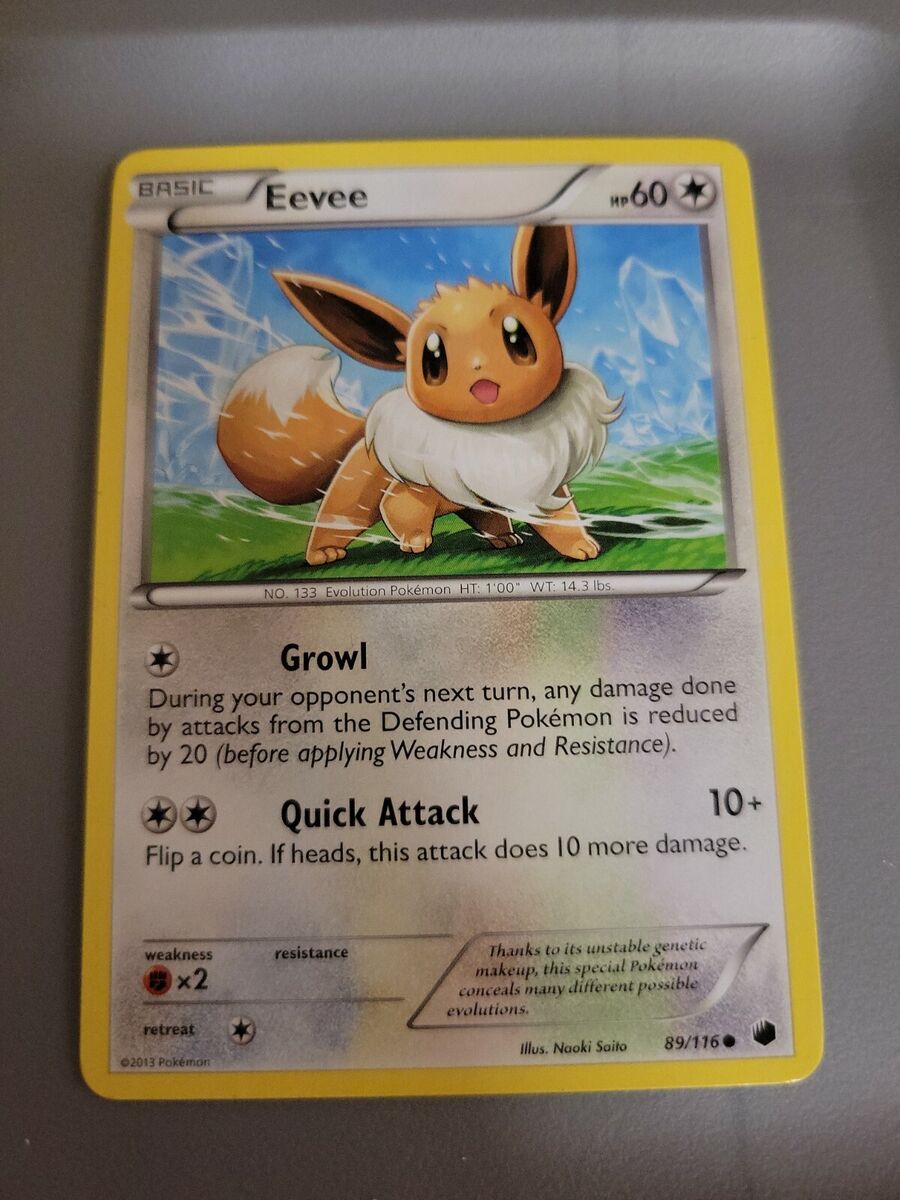 Eevee PLF 89  Pokemon TCG POK Cards