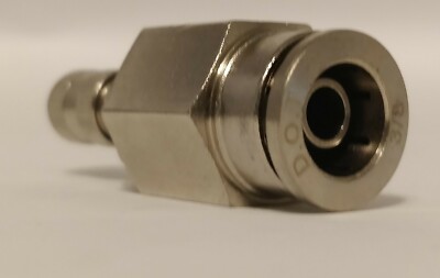 DOT Push In Inflation Valve 3/8'' Air Line Schrader Fitting Air Ride Bag Towing
