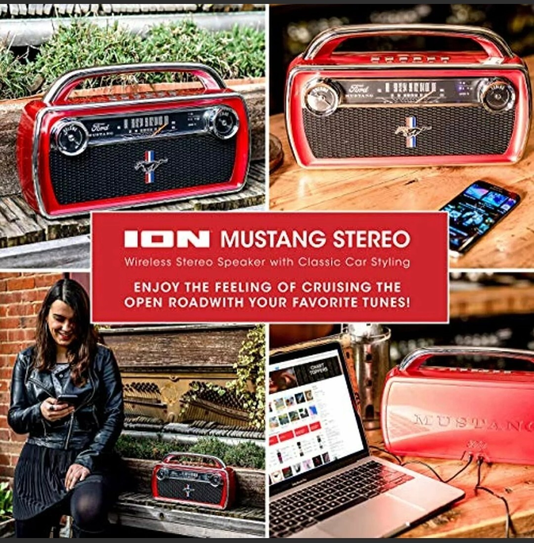 ION MUSTANGSTEREOXUS Wireless Stereo 