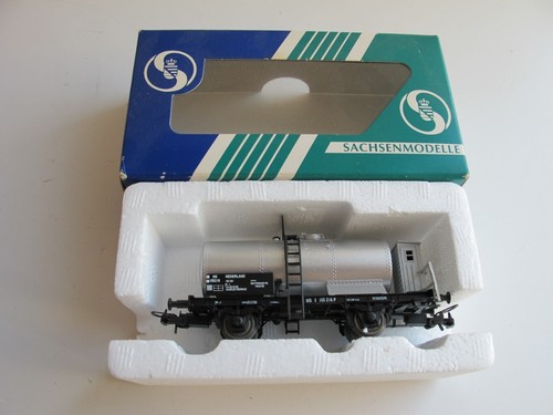 Sachsenmodelle, 2-achsiger Kesselwagen der NS Nederland, 155216, , in OVP, 1:87 | Zustand: Neu
