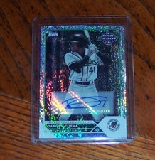 2023 Topps PRO DEBUT DANYER CUEVA SPARKLE FOIL AUTO 112/199 PD-2