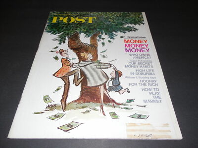 Sat Evening Post Dec 30 1967 Special Money Iss; Hooray For The Rich      ID:9258