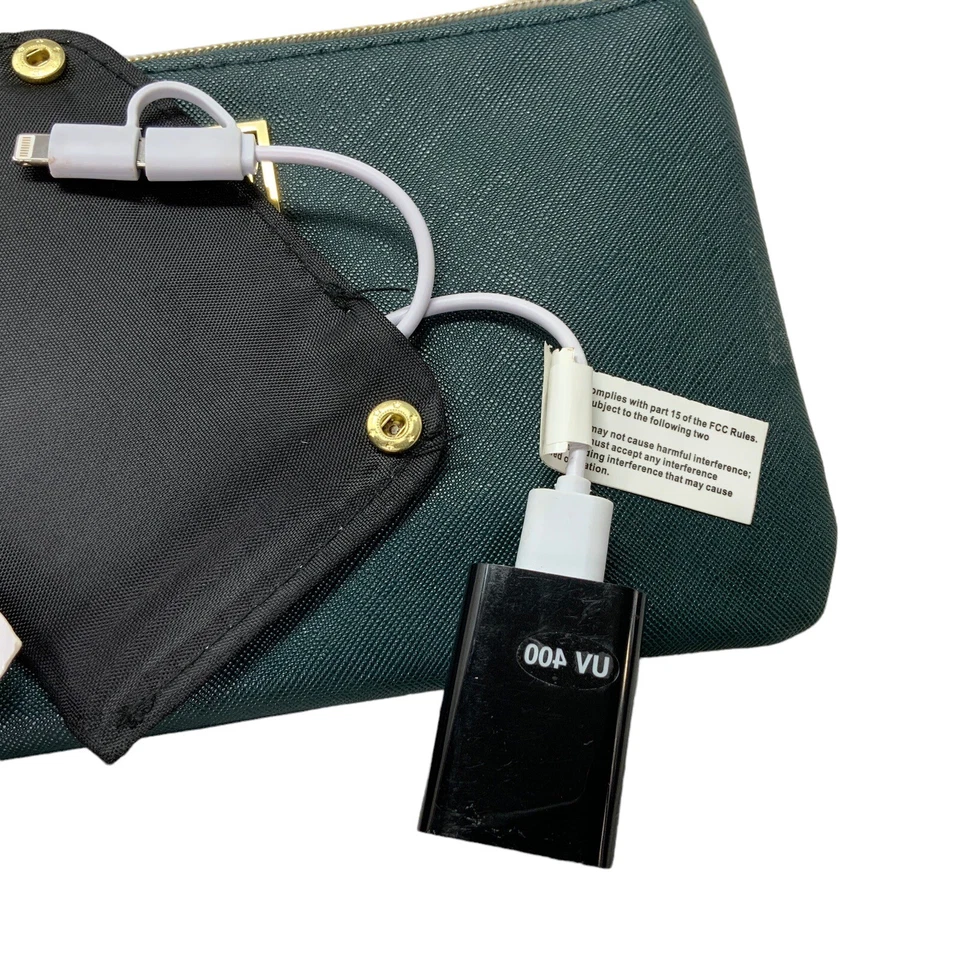 Nueva muñeca de carga para teléfono Liz Claiborne negra protección de datos RFID Foto 3 de 4