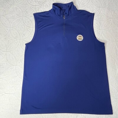 Sleeveless PGA Golf Pullover Blue Ralph Lauren Polo Medium