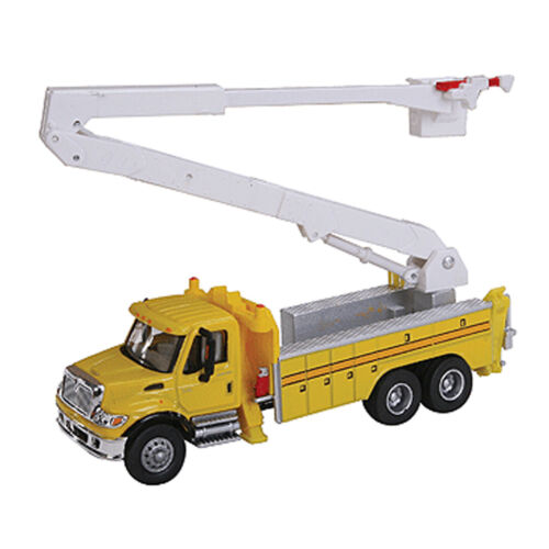 NEW Walthers International Utility Truck w/Bucket Lift Yel HO Scale FREE US SHIP - Picture 1 of 4
