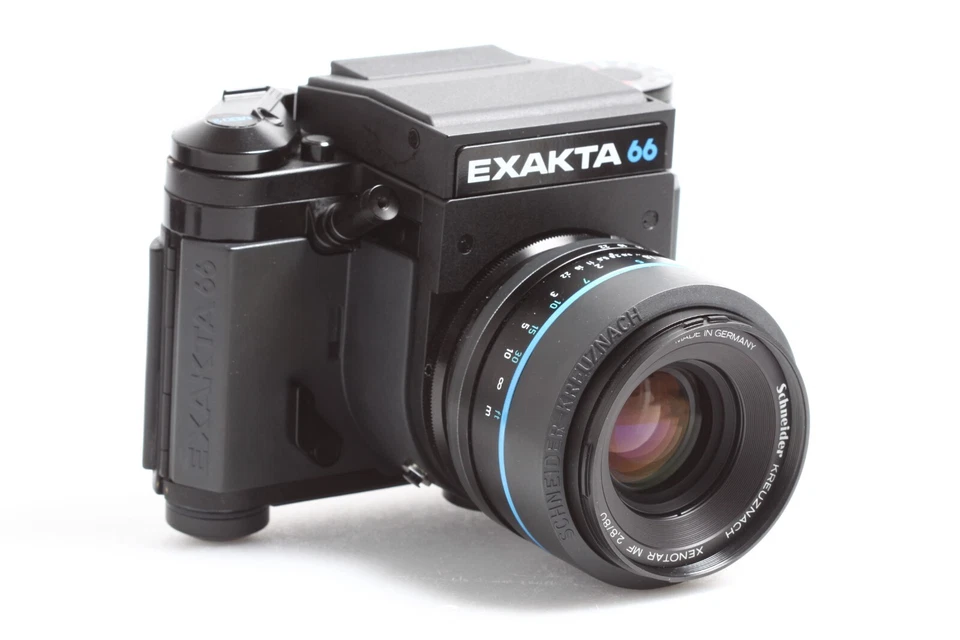 Exakta 66 Body + Schneider Kreuznach Xenotar MF 2,8/80 Lens - Bild 3 von 4