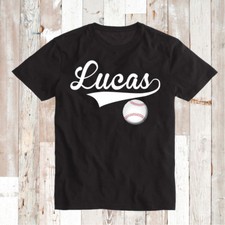 Baseball Sport Tee Tees Shirt Personalized Baseball Shirt With Name Kids, bb66