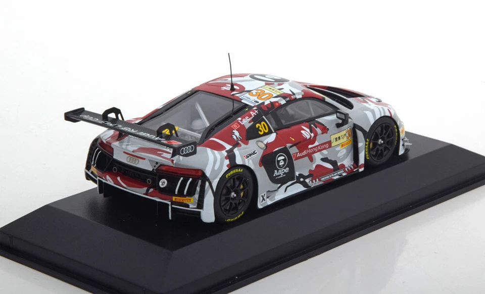 Audi R8 Lms #30 Fia Gt Macau 2015 Hong Kong Lee Minichamps 437151130 1/43 Resina - Immagine 3 di 3