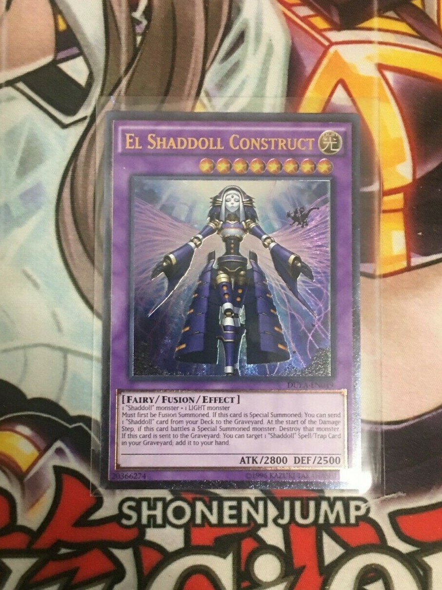 Yu-Gi-Oh! Shaddoll Construct Ultra Rare 1st Edition - DUPO-EN094 Duel Power Card