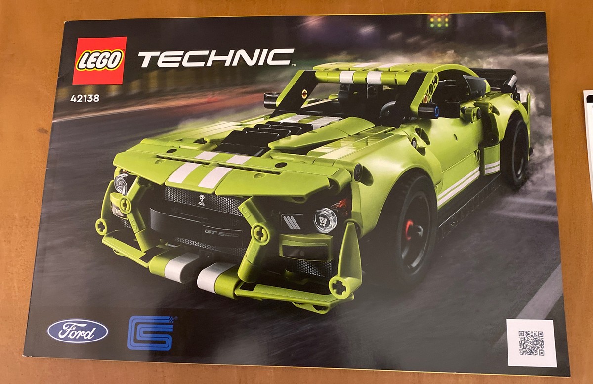 LEGO TECHNIC: Ford Mustang Shelby GT500 42138 - Sealed Bags