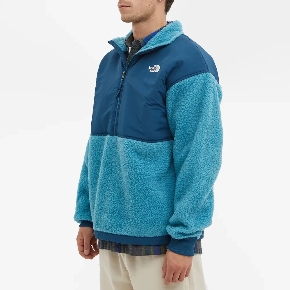 The North Face Men's Printed Platte Sherpa 1/4 Zip Pullover Jacket B1092