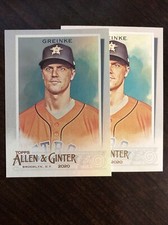 2020 Topps Allen and Ginter Hot Box Silver & Base #121 Zack Greinke - Astros