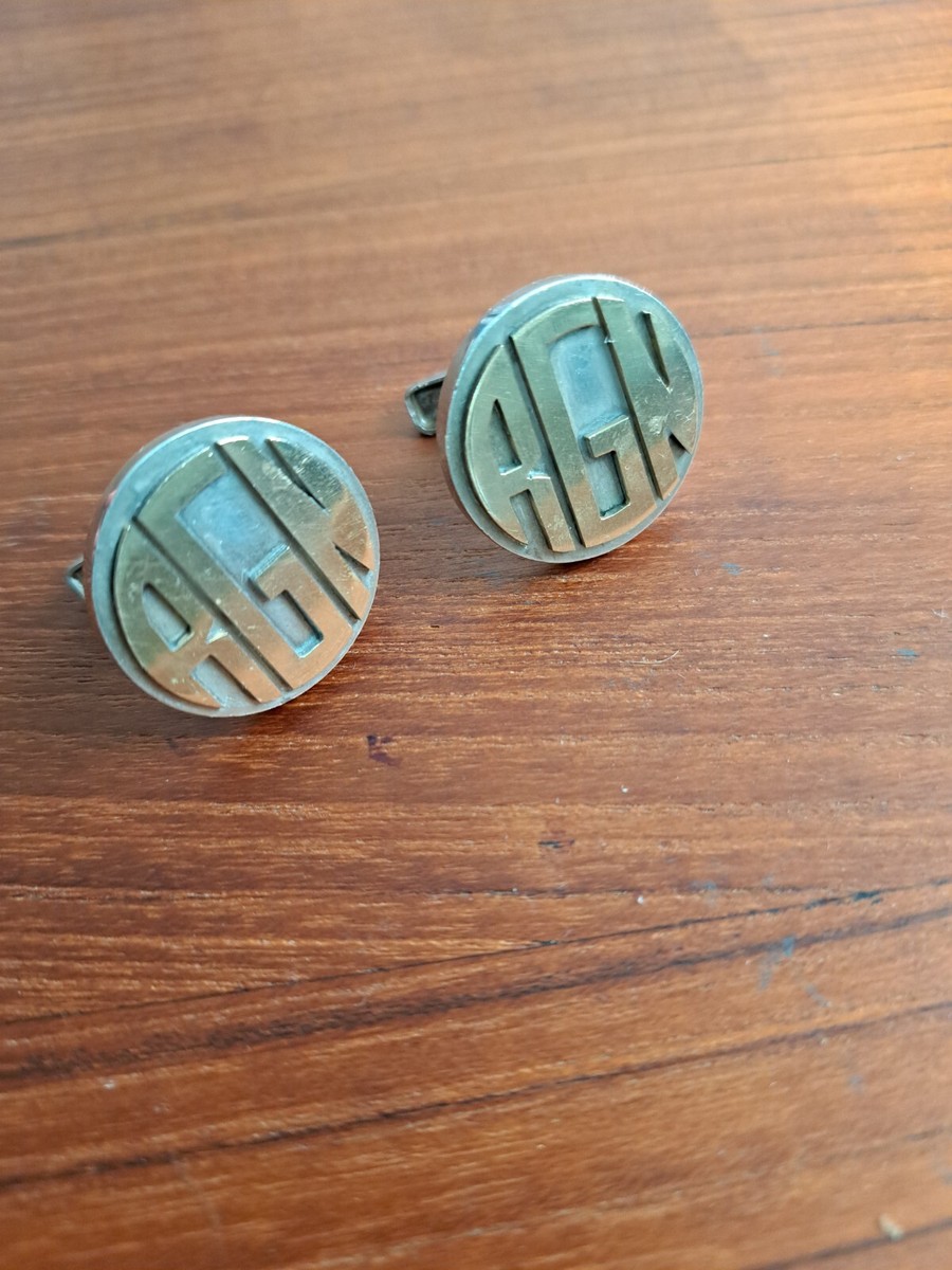 Vtg Mid century Allan Adler modernist Sterling. Silver 925 AGN