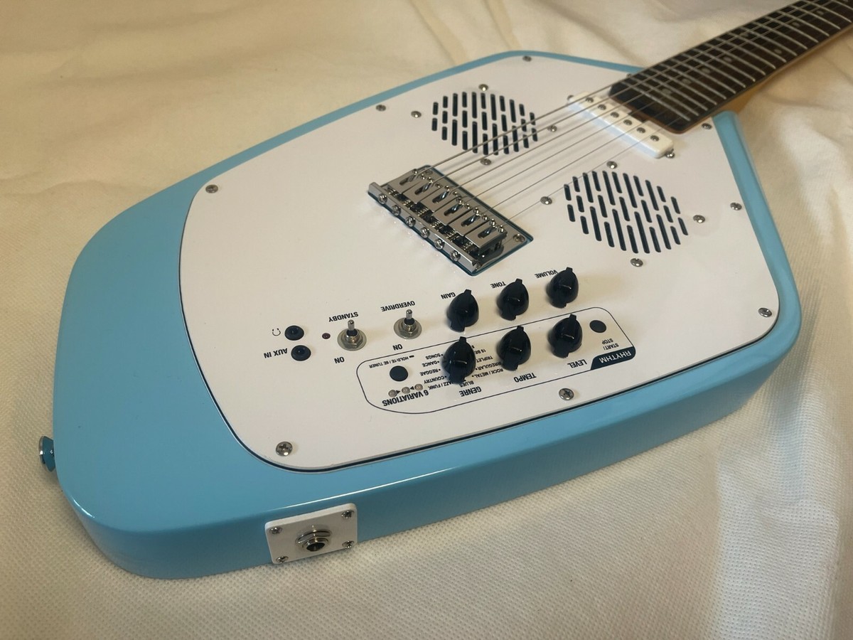 VOX APACHE-2 Phantom Guitar Sonic Blue Built-in Speaker VOX APACHE-2 Phantom Guitar Sonic Blue Built-in Speaker
