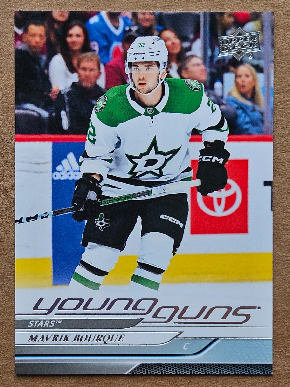 2024-2025 Upper Deck Series 1 Mavrik Bourque #215 Young Guns