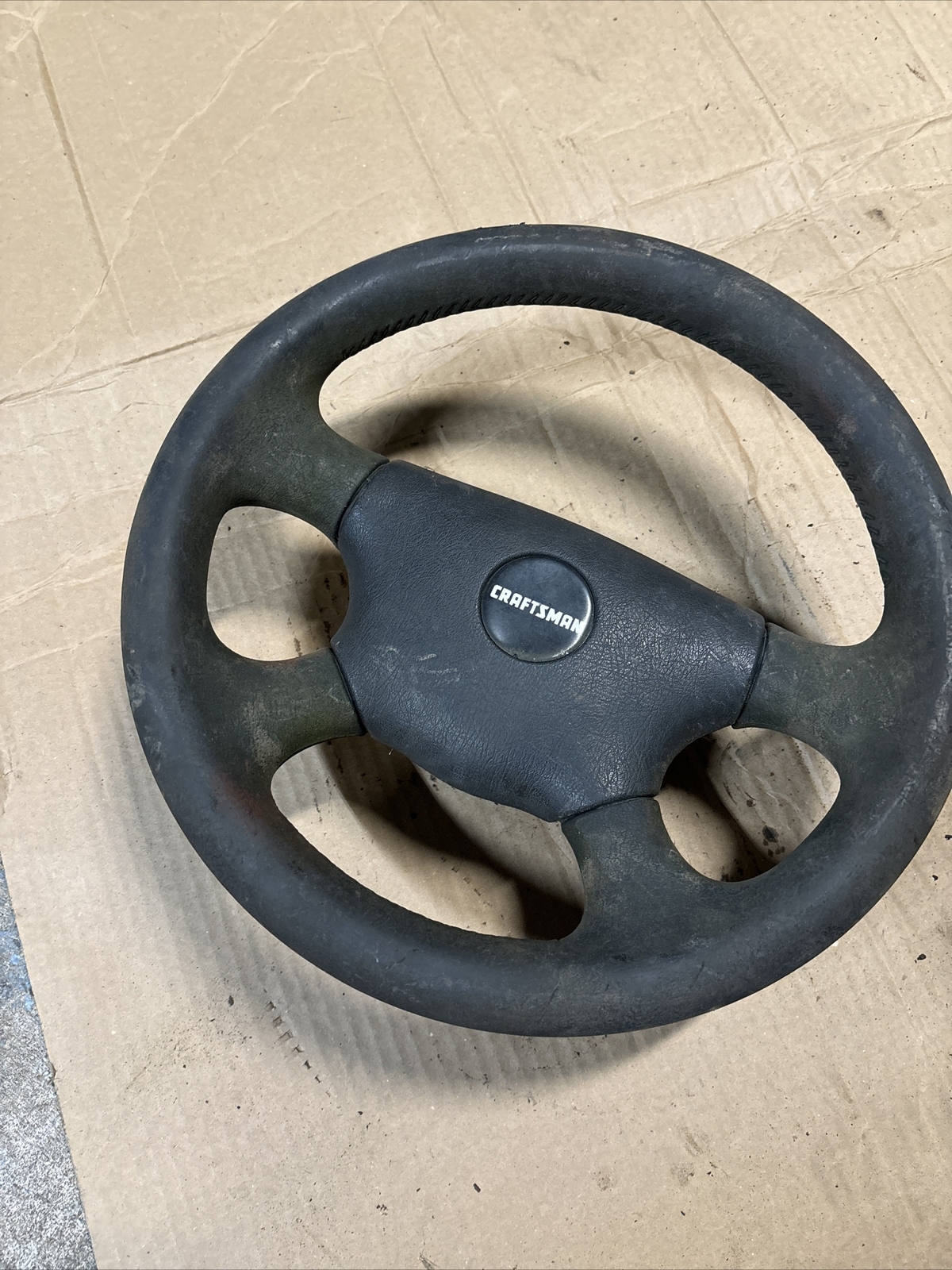 Craftsman Lawn Tractor Steering Wheel With , Collar Gear eBay