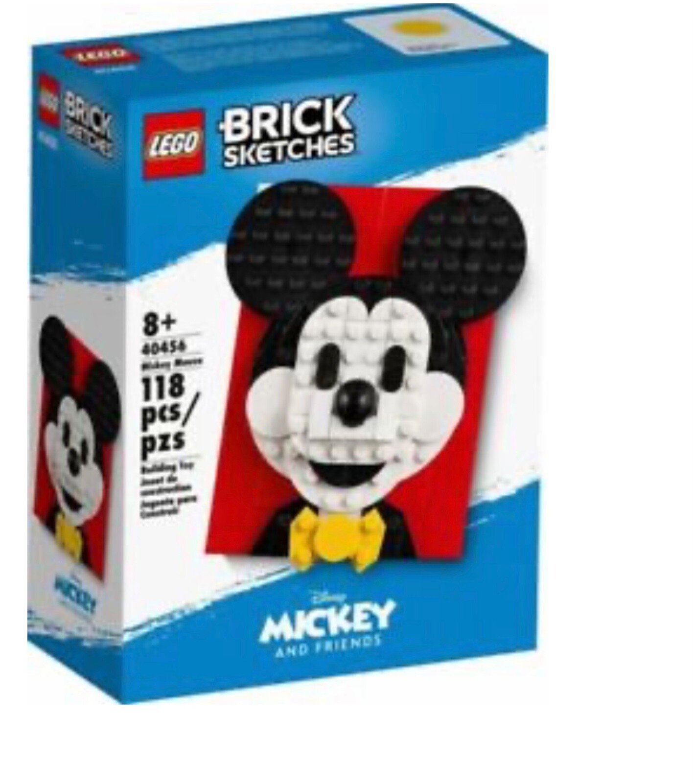 LEGO Brick Sketches: Mickey Mouse (40456)