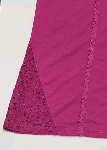 Childrens Place Pink Lace Tank Racer Back Top Girls XL/14 Sleeveless Swing Tee - Picture 5 of 21