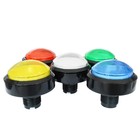 Arcade Game Accessories Round DC 12V Illuminated LED Push Button W/Micro-switch