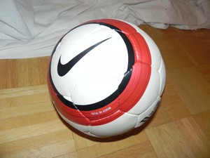 Nike Total 90 Aerow weiÃ schwarz rot Fussball Gr. 5 Match Ball FIFA NEU Soccer | eBay