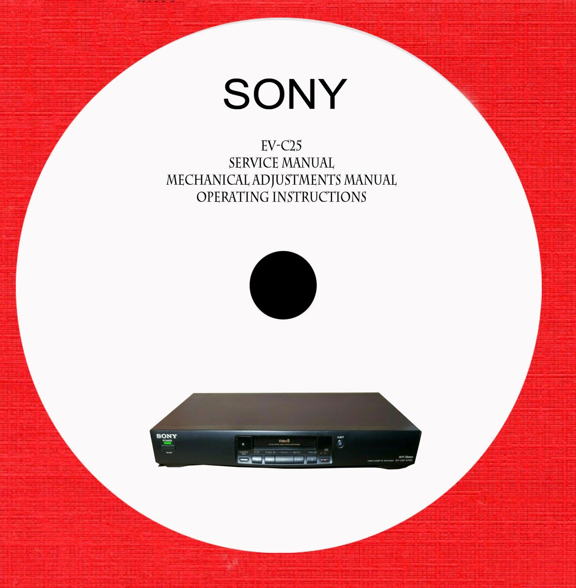 D.W.F.C CD＆DVD&解説ブック Service manual for Sony audio video by model in pdf on CD bin SR