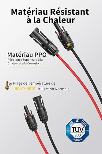 Solar Verlängerungskabel 4mm² Photovoltaik, IP68, Stecker-Buchse - Bild 6 von 9