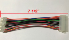 ATX 20-Pin Male to 20-Pin Female Adapter Power Supply Cable Connector 7 1/2"